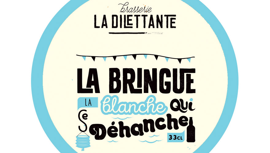 la bringue - bière - blanche - white ipa - brasserie - la dilettante - morbihan